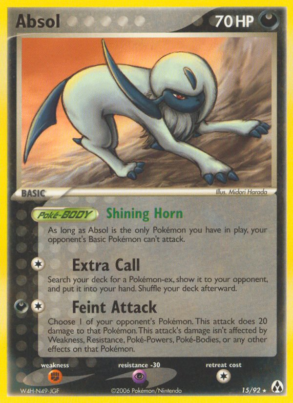 Absol (15/92) [EX: Legend Maker] | Tabernacle Games