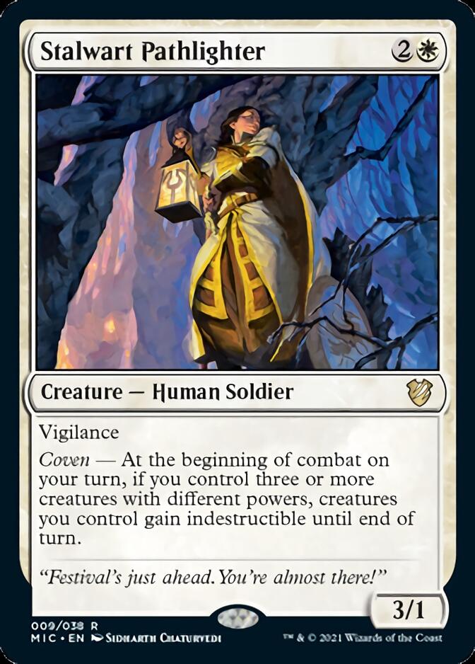 Stalwart Pathlighter [Innistrad: Midnight Hunt Commander] | Tabernacle Games