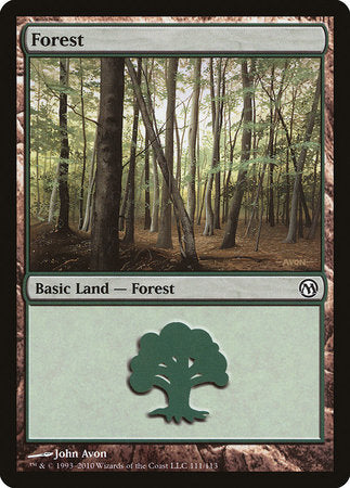 Forest (111) [Duels of the Planeswalkers] | Tabernacle Games