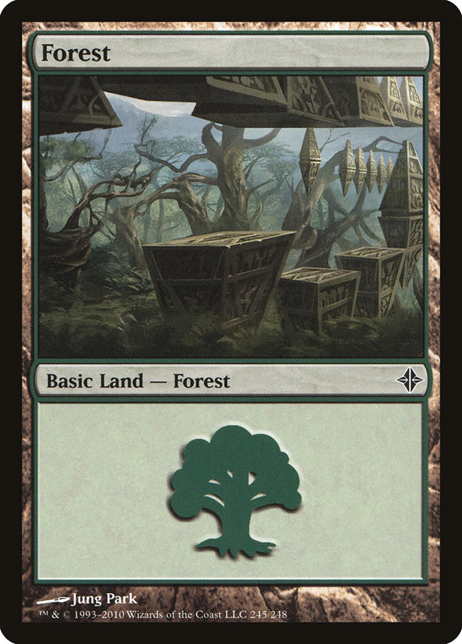 Forest (245) [Rise of the Eldrazi] | Tabernacle Games