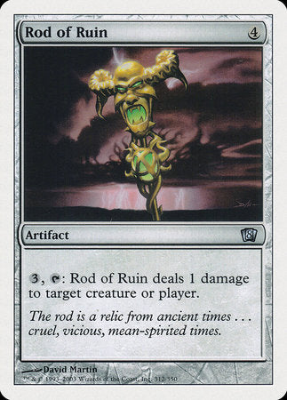 Rod of Ruin [Eighth Edition] | Tabernacle Games