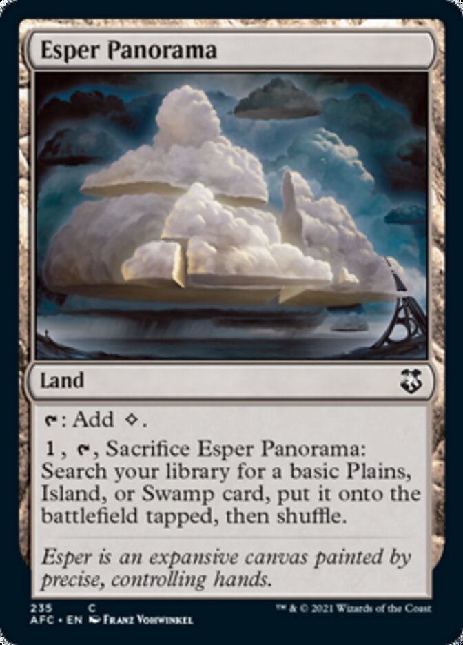 Esper Panorama [Dungeons & Dragons: Adventures in the Forgotten Realms Commander] | Tabernacle Games