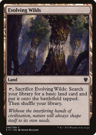 Evolving Wilds [Commander 2017] | Tabernacle Games