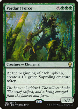 Verdant Force [Dominaria] | Tabernacle Games