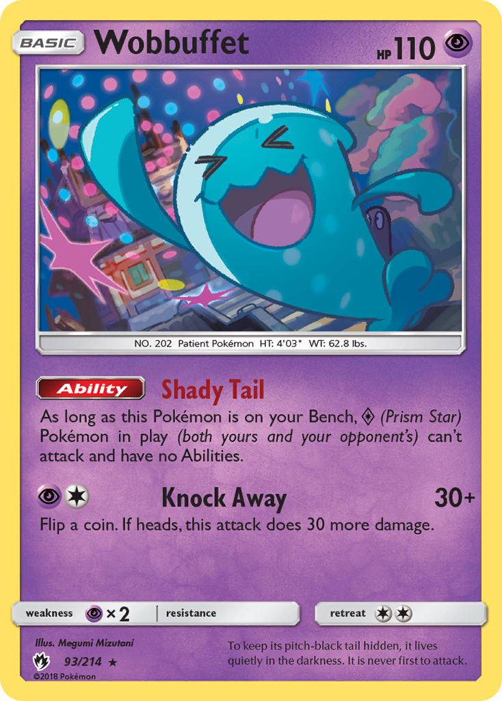 Wobbuffet (93/214) [Sun & Moon: Lost Thunder] | Tabernacle Games