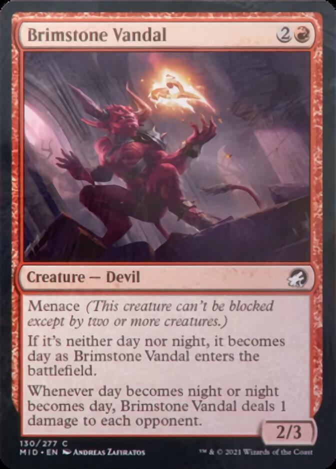 Brimstone Vandal [Innistrad: Midnight Hunt] | Tabernacle Games