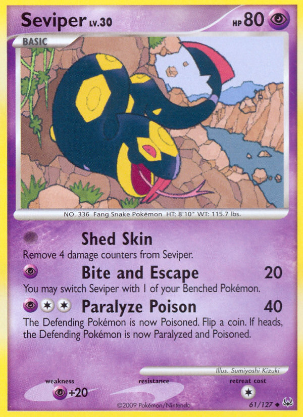 Seviper (61/127) [Platinum: Base Set] | Tabernacle Games