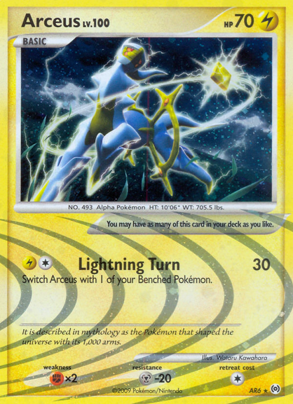 Arceus (AR6) [Platinum: Arceus] | Tabernacle Games