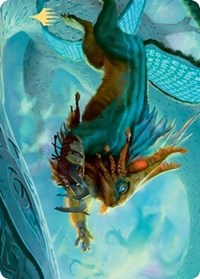 Toski, Bearer of Secrets Art Card (Gold-Stamped Signature) [Kaldheim: Art Series] | Tabernacle Games