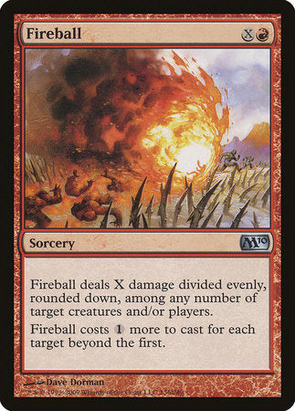 Fireball [Magic 2010] | Tabernacle Games