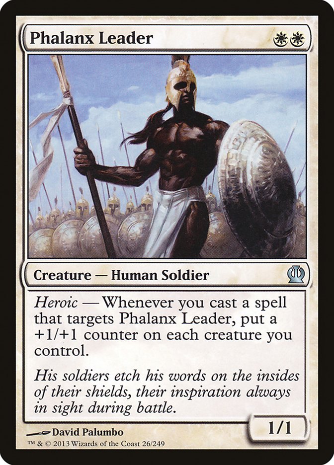 Phalanx Leader [Theros] | Tabernacle Games