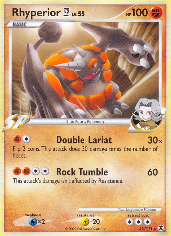 Rhyperior (32/111) [Platinum: Rising Rivals] | Tabernacle Games