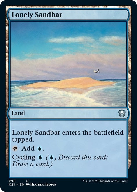 Lonely Sandbar [Commander 2021] | Tabernacle Games