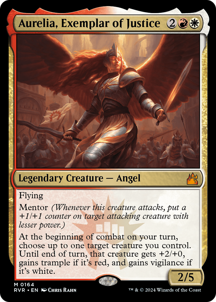 Aurelia, Exemplar of Justice [Ravnica Remastered] | Tabernacle Games