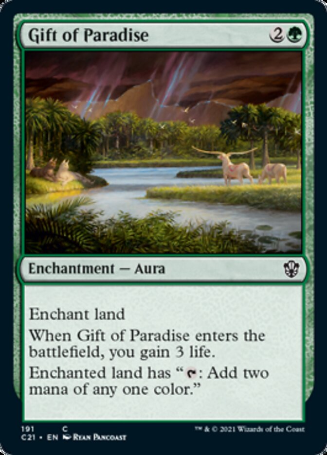 Gift of Paradise [Commander 2021] | Tabernacle Games