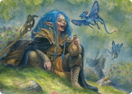 Feywild Trickster Art Card [Dungeons & Dragons: Adventures in the Forgotten Realms Art Series] | Tabernacle Games