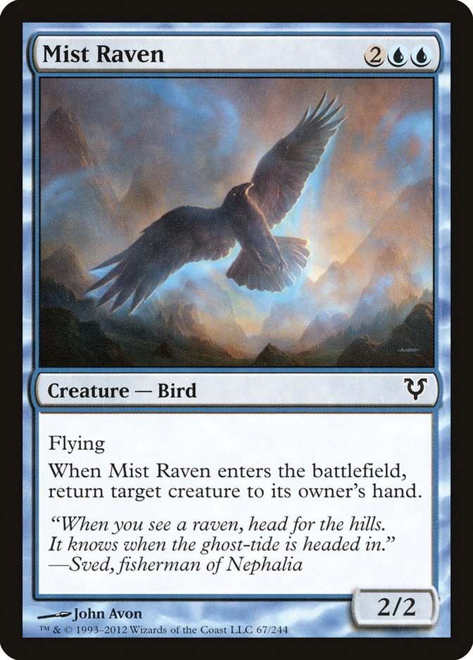 Mist Raven [Avacyn Restored] | Tabernacle Games