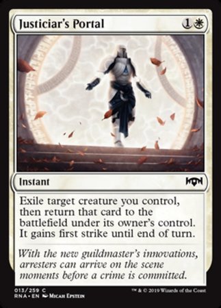 Justiciar's Portal [Ravnica Allegiance] | Tabernacle Games