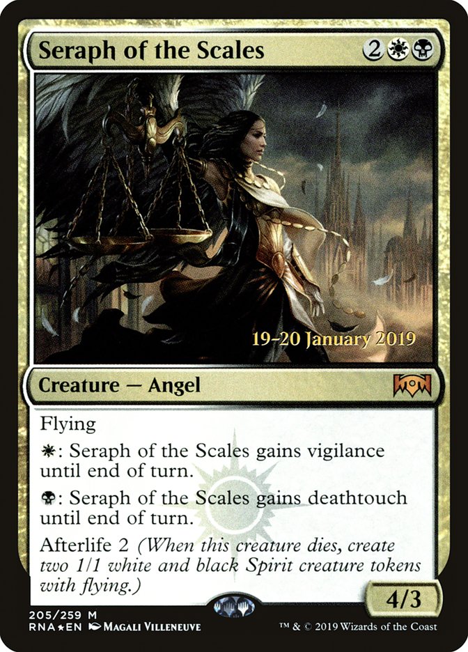 Seraph of the Scales [Ravnica Allegiance Prerelease Promos] | Tabernacle Games