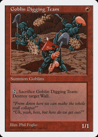 Goblin Digging Team [Anthologies] | Tabernacle Games