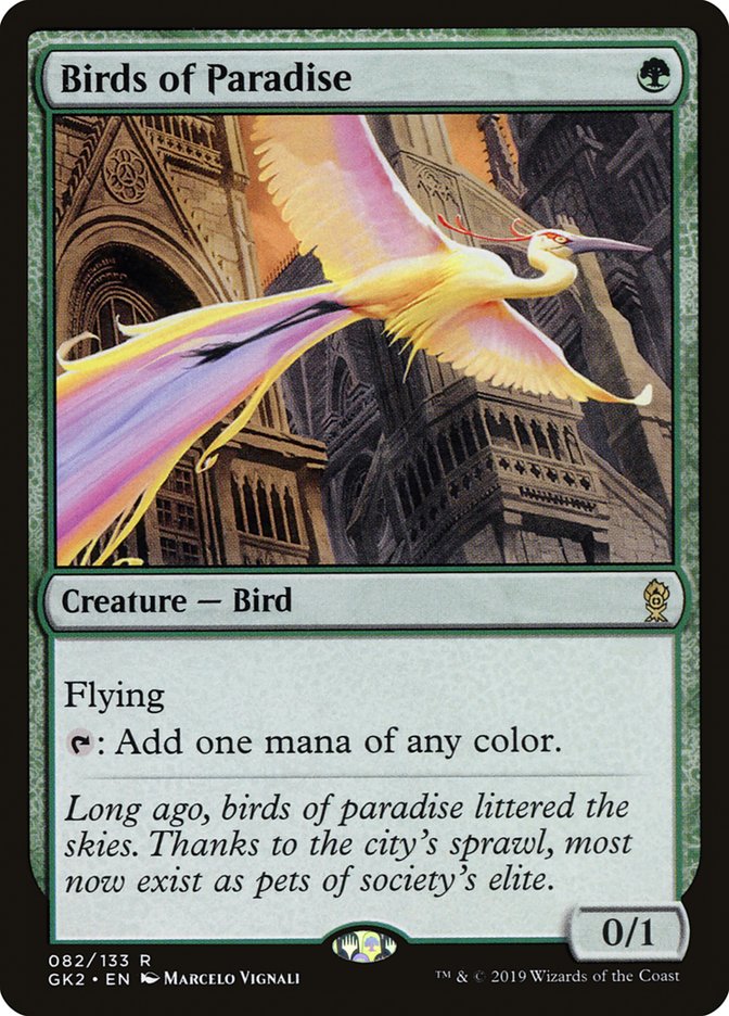 Birds of Paradise [Ravnica Allegiance Guild Kit] | Tabernacle Games