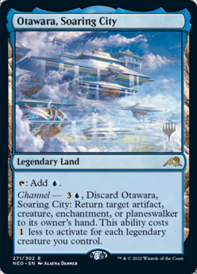 Otawara, Soaring City (Promo Pack) [Kamigawa: Neon Dynasty Promos] | Tabernacle Games