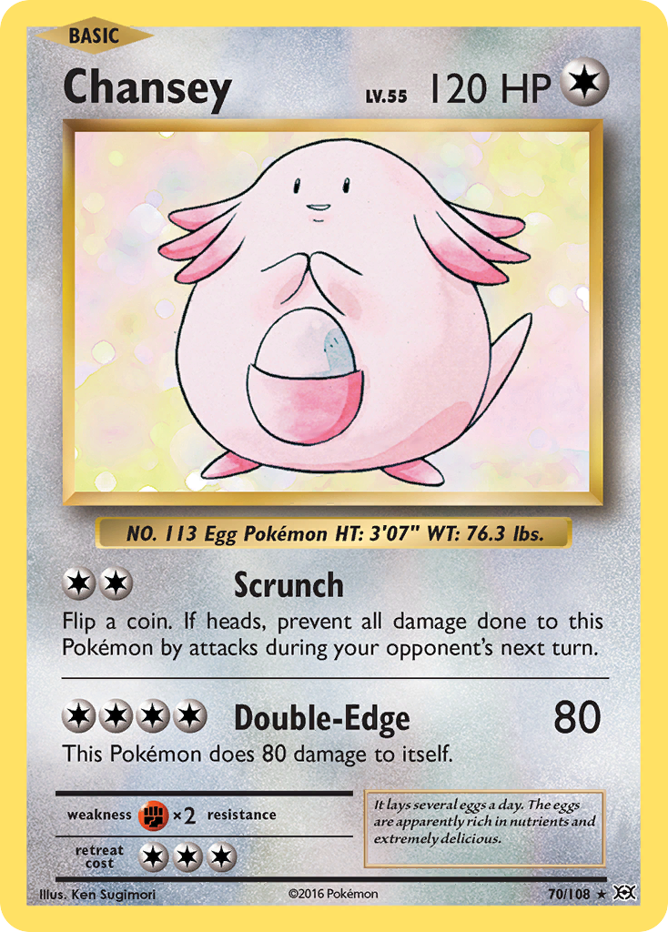 Chansey (70/108) [XY: Evolutions] | Tabernacle Games
