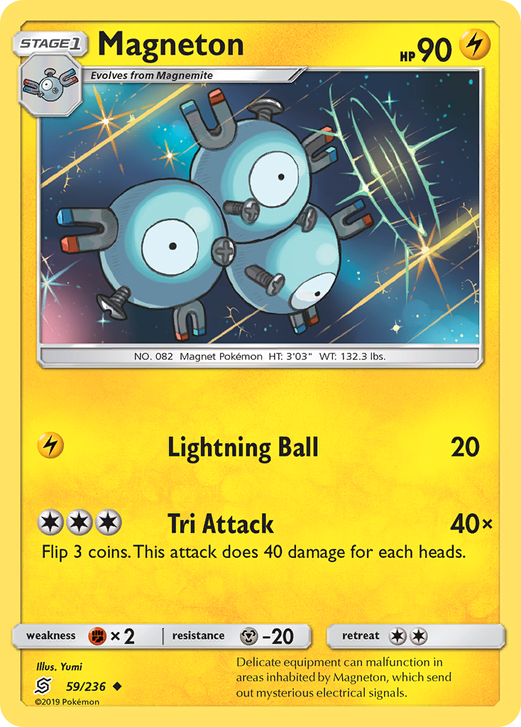 Magneton (59/236) [Sun & Moon: Unified Minds] | Tabernacle Games