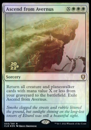 Ascend from Avernus [Commander Legends: Battle for Baldur's Gate Prerelease Promos] | Tabernacle Games