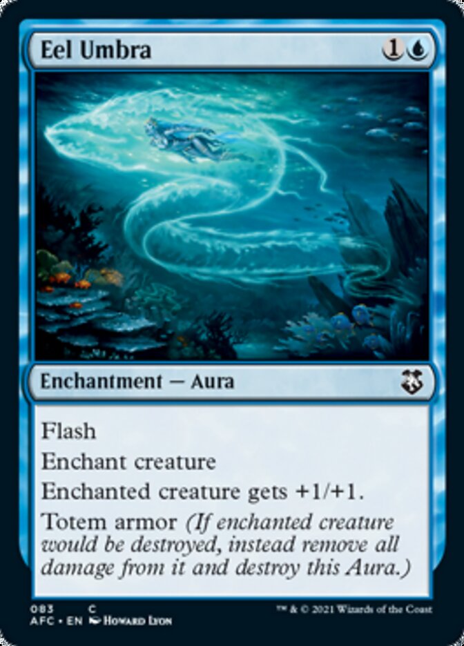 Eel Umbra [Dungeons & Dragons: Adventures in the Forgotten Realms Commander] | Tabernacle Games