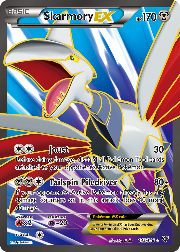 Skarmory EX (145/146) [XY: Base Set] | Tabernacle Games