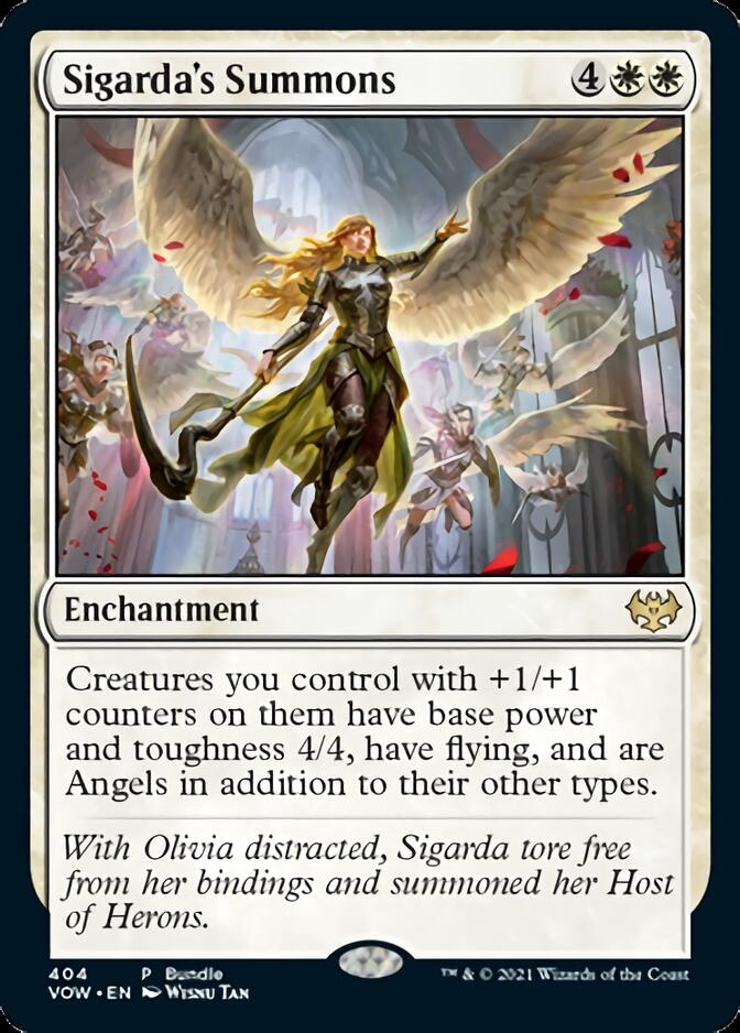 Sigarda's Summons (Bundle) [Innistrad: Crimson Vow] | Tabernacle Games