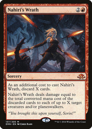 Nahiri's Wrath [Eldritch Moon] | Tabernacle Games