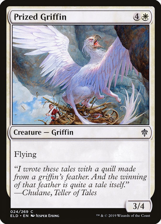 Prized Griffin [Throne of Eldraine] | Tabernacle Games