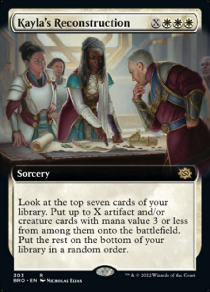 Kayla's Reconstruction (Extended Art) [The Brothers' War] | Tabernacle Games