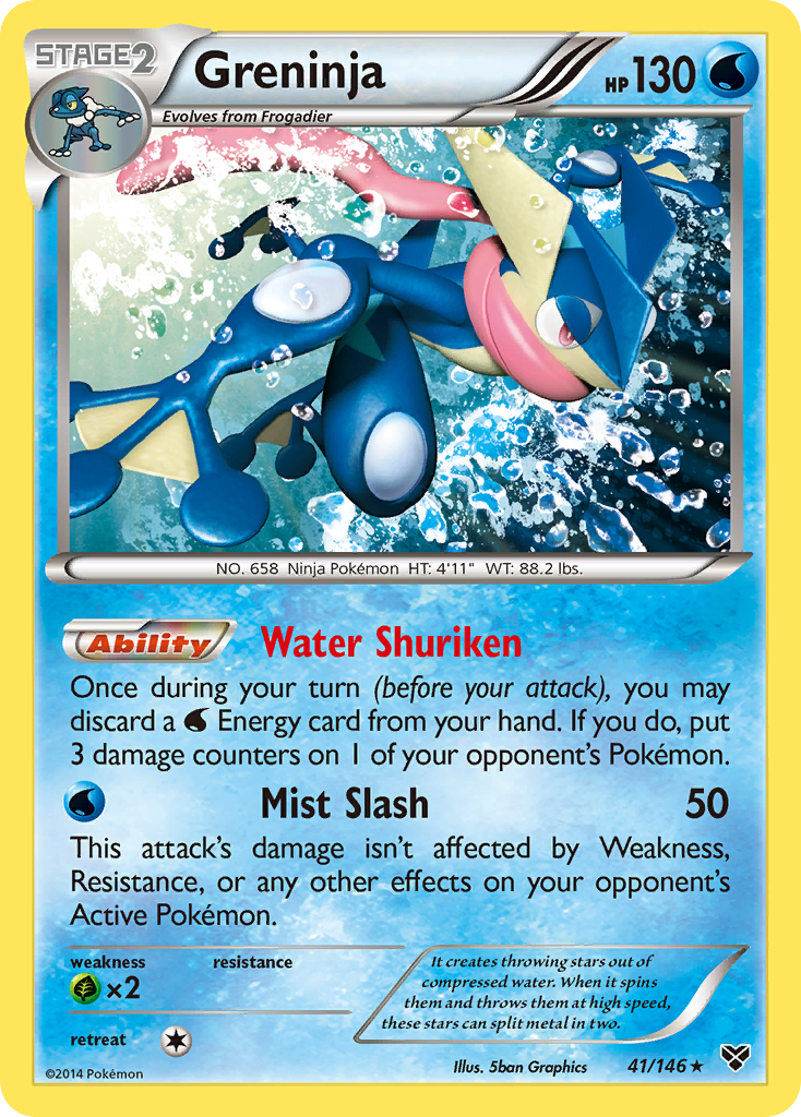 Greninja (41/146) [XY: Base Set] | Tabernacle Games