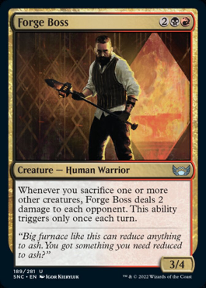 Forge Boss [Streets of New Capenna] | Tabernacle Games