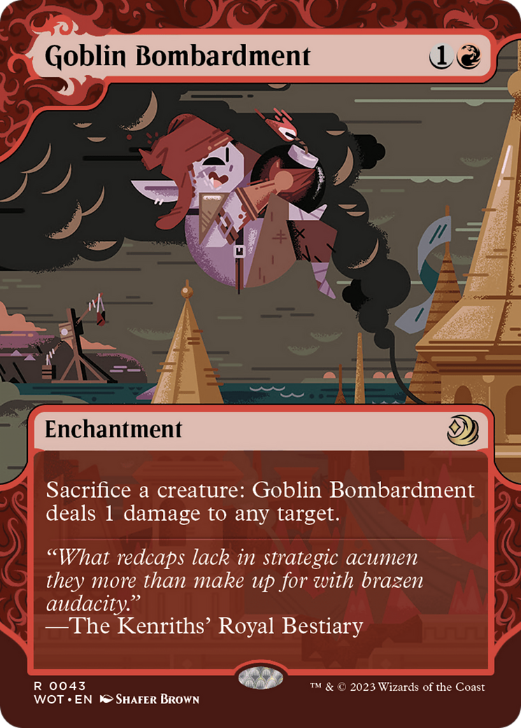 Goblin Bombardment [Wilds of Eldraine: Enchanting Tales] | Tabernacle Games