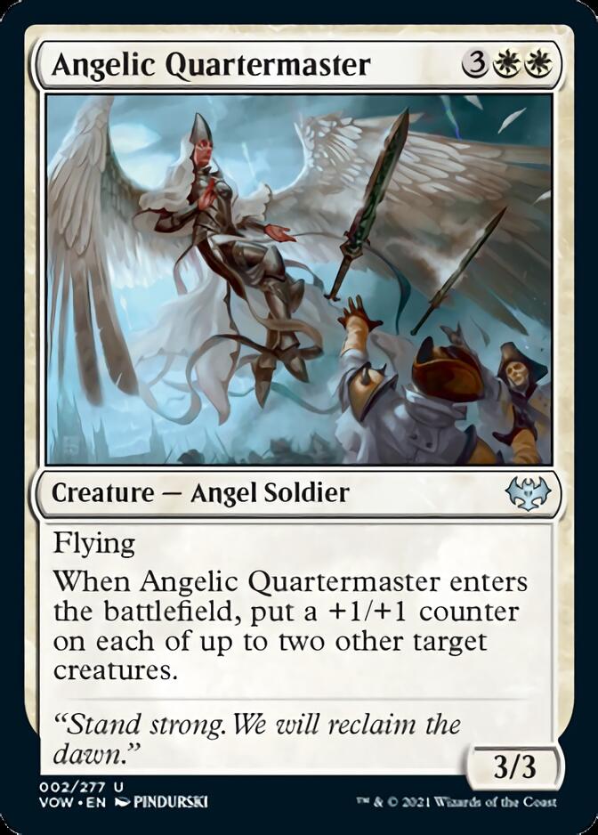 Angelic Quartermaster [Innistrad: Crimson Vow] | Tabernacle Games