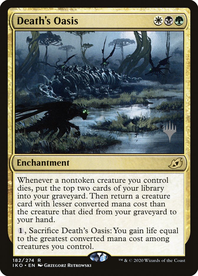 Death's Oasis (Promo Pack) [Ikoria: Lair of Behemoths Promos] | Tabernacle Games