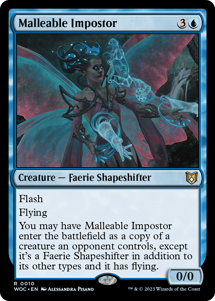 Malleable Impostor [Wilds of Eldraine Commander] | Tabernacle Games