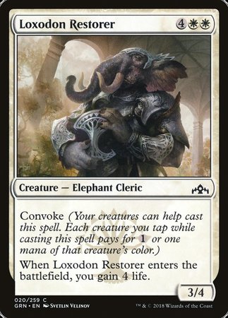 Loxodon Restorer [Guilds of Ravnica] | Tabernacle Games