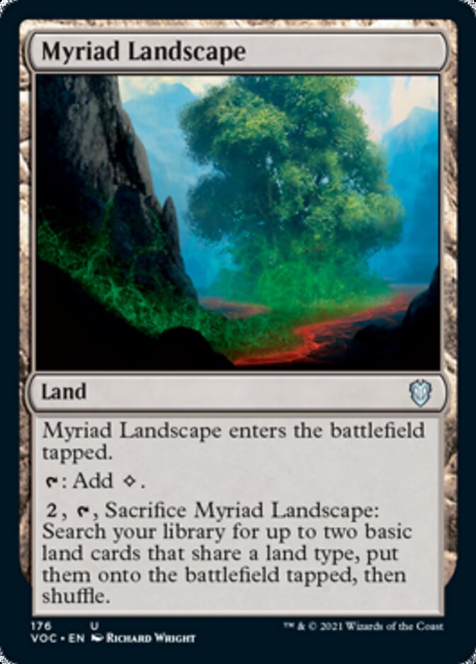 Myriad Landscape [Innistrad: Crimson Vow Commander] | Tabernacle Games