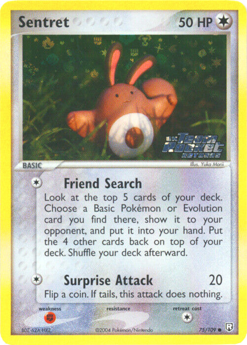 Sentret (75/109) (Stamped) [EX: Team Rocket Returns] | Tabernacle Games