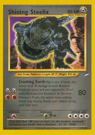 Shining Steelix (112/105) [Neo Destiny Unlimited] | Tabernacle Games