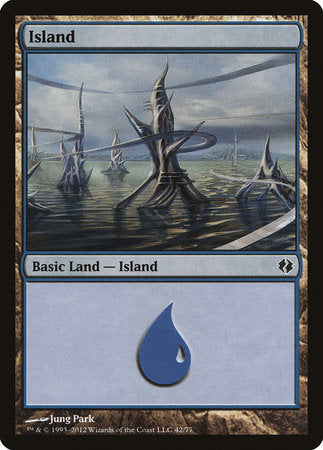 Island (42) [Duel Decks: Venser vs. Koth] | Tabernacle Games