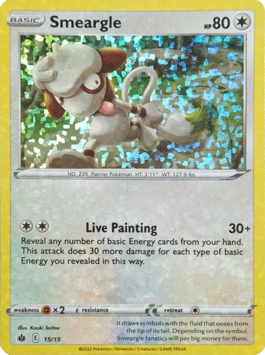 Smeargle (15/15) [McDonald's Promos: Match Battle] | Tabernacle Games