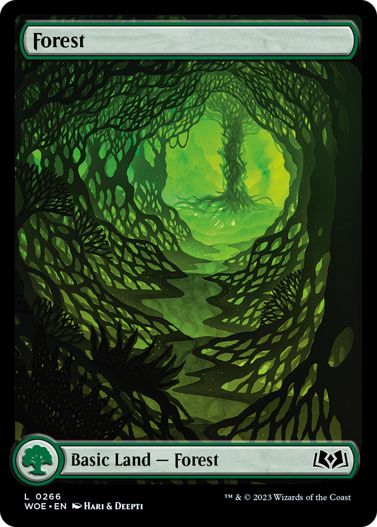 Forest (266) (Full-Art) [Wilds of Eldraine] | Tabernacle Games
