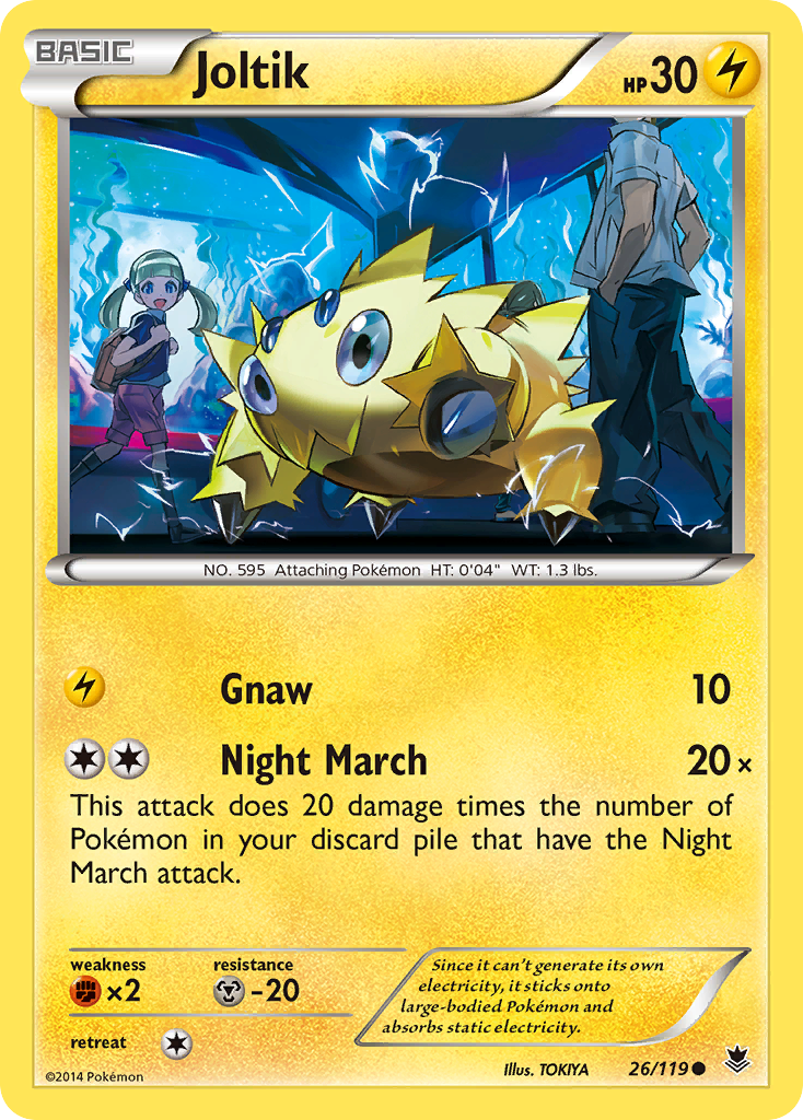 Joltik (26/119) [XY: Phantom Forces] | Tabernacle Games