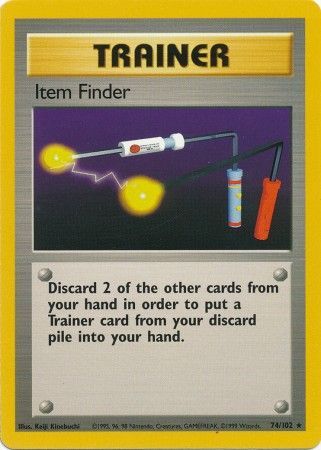 Item Finder (74/102) [Base Set Unlimited] | Tabernacle Games